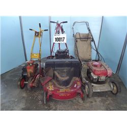 LAWN MOWERS/EDGER