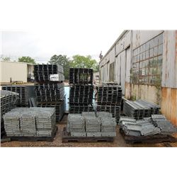 MISC GALVANIZED GUARDRAILS, H BEAMS