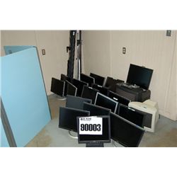 MISC MONITORS, TV, PROJECTION SCREEN