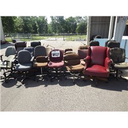 MISC OFFICE CHAIRS