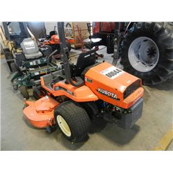 KUBOTA ZD28F ZERO TURN MOWER,S/N 64512 DIESEL, 866 METER HOURS