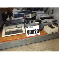 TYPEWRITERS/PROJECTORS/FAX MACHINE