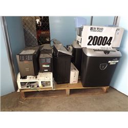 UPS/PRINTERS/ PAPER SHEDDER
