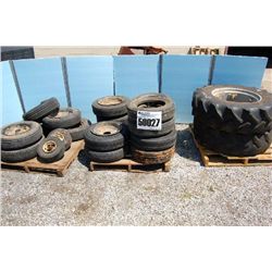 USED TIRES *2 EACH 15X6.00X6 *6 EACH 26X6.6R14 *11 EACH 26X6.6R1