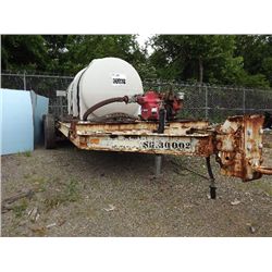 UTILITY TRAILER/PUMP/TANK, S/N 361773