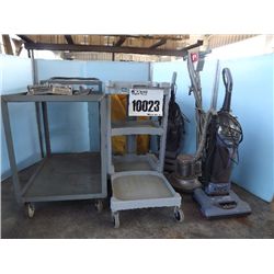 VACUUM CLEANERS/FLOOR MACHINE/CARTS