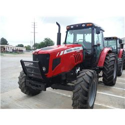 2008 MASSEY FERGUSON 5465 4X4 FARM TRACTOR, S/N T148064, 100 HP, 3 PTH, PTO, TOPLINK, (3) HYD. REMOT