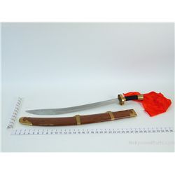 AROUND THE WORLD IN 80 DAYS (JACKIE CHAN) KUNG FU SWORD WITH SCABBARD