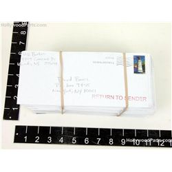 BANDSLAM (DAVID BOWIE) LETTERS FROM WILL STACK OF MAIL PROP