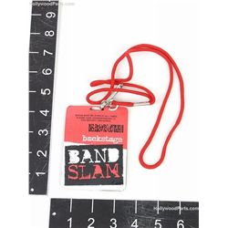 BANDSLAM KAREN (LISA KUDROW) BAND SLAM BACKSTAGE PASS