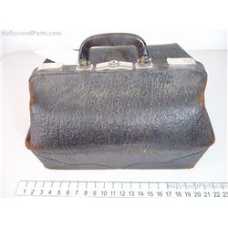 BENNIE AND JOON SAM (JOHNNY DEPP) BLACK LEATHER SATCHEL SUITCASE