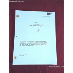 CASPER SHOOTING SCRIPT (DEVON SAWA, CHRISTINA RICCI, BILL PULLMAN)