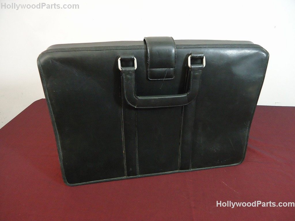 Collateral Briefcase COLLATERAL VINCENT (TOM CRUISE) BLACK LEATHER BRIEFCASE