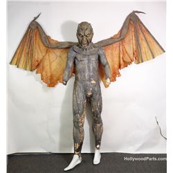 Jeepers Creepers Vinyl Rubber Costume with Mask and Wings