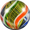 Image 1 : Marbles: Lot 2. Swirl. Latticinio Core. 11/16". NM+ 8.9.