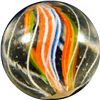 Image 1 : Marbles: Lot 9. Swirl. Divided Core. 21/32". Mint 9.8.