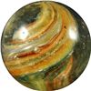 Image 2 : Marbles: Lot 12. End of Day. Onionskin. 21/32". Mint 9.8.