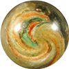 Image 3 : Marbles: Lot 12. End of Day. Onionskin. 21/32". Mint 9.8.