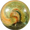 Image 4 : Marbles: Lot 12. End of Day. Onionskin. 21/32". Mint 9.8.