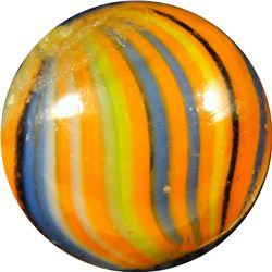 Marbles: Lot 14. Swirl. Joseph Coat. 9/16". Mint 9.8.