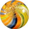 Image 4 : Marbles: Lot 14. Swirl. Joseph Coat. 9/16". Mint 9.8.