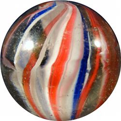 Marbles: Lot 15. Swirl. Solid Core. 13/16". NM 8.5.