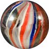 Image 1 : Marbles: Lot 15. Swirl. Solid Core. 13/16". NM 8.5.