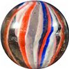 Image 2 : Marbles: Lot 15. Swirl. Solid Core. 13/16". NM 8.5.