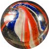 Image 3 : Marbles: Lot 15. Swirl. Solid Core. 13/16". NM 8.5.