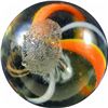 Image 4 : Marbles: Lot 16. Swirl. Latticinio Core. 27/32". MInt- 9.2.