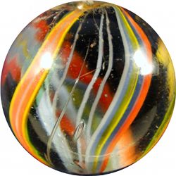 Marbles: Lot 20. Swirl. Latticinio Core. 13/16". Mint 9.7.