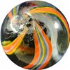 Image 3 : Marbles: Lot 20. Swirl. Latticinio Core. 13/16". Mint 9.7.