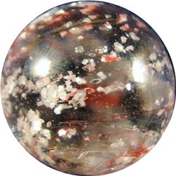 Marbles: Lot 34. Mica. 21/32". Mint 9.8.