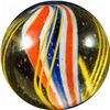 Image 2 : Marbles: Lot 34. Swirl. Solid Core. 25/32". Mint 9.8.