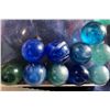 Image 1 : Marbles: Lot 46. 11 Transitions. Ground Pontil. 21/32" to 11/16". Mint 9.7-9.3.