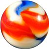 Image 1 : Marbles: Lot 49. Peltier Glass. NLR Liberty. 5/8". Mint 9.7.