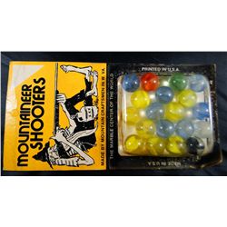 Marbles: Lot #77. Bogard Mountaineer Shooters package