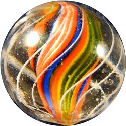 Marbles: Lot 104. Swirl. Solid Core. 21/32 . Mint 9.7.