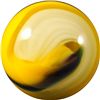 Image 3 : Marbles: Lot 117. Akro Agate. Purple/Yellow Popeye. 19/32". Mint- 9.1.