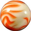 Image 1 : Marbles: Lot #118. Christensen Agate. Flame Swirl. 5/8". Mint 9.9.