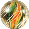 Image 2 : Marbles: Lot #119. Swirl. Divided Core. 19/32". Mint- 9.0.