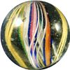 Image 2 : Marbles: Lot #127. Swirl. Divided Core. 11/16". Mint- 9.0.