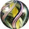 Image 2 : Marbles: Lot #141. Solid Core Swirl. 1-3/16". NM 8.6.