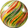 Image 1 : Marbles: Lot #142. End of Day. Clown Onionskin. 1-9/16". NM- 8.2.