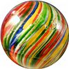 Image 2 : Marbles: Lot #142. End of Day. Clown Onionskin. 1-9/16". NM- 8.2.