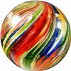 Image 3 : Marbles: Lot #142. End of Day. Clown Onionskin. 1-9/16". NM- 8.2.