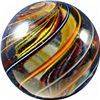 Image 3 : Marbles: Lot #143. Swirl. Ribbon Core. 1-9/16". NM+ 8.9.