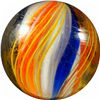 Image 1 : Marbles: Lot #150 Swirl. Solid Core. 1-3/16". NM 8.7.