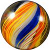 Image 3 : Marbles: Lot #150 Swirl. Solid Core. 1-3/16". NM 8.7.