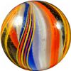 Image 5 : Marbles: Lot #150 Swirl. Solid Core. 1-3/16". NM 8.7.